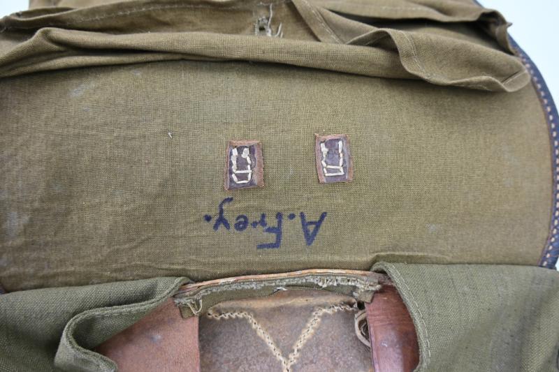 German WH Named & Matching Equipment Set