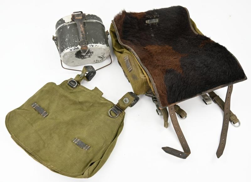 German WH Named & Matching Equipment Set