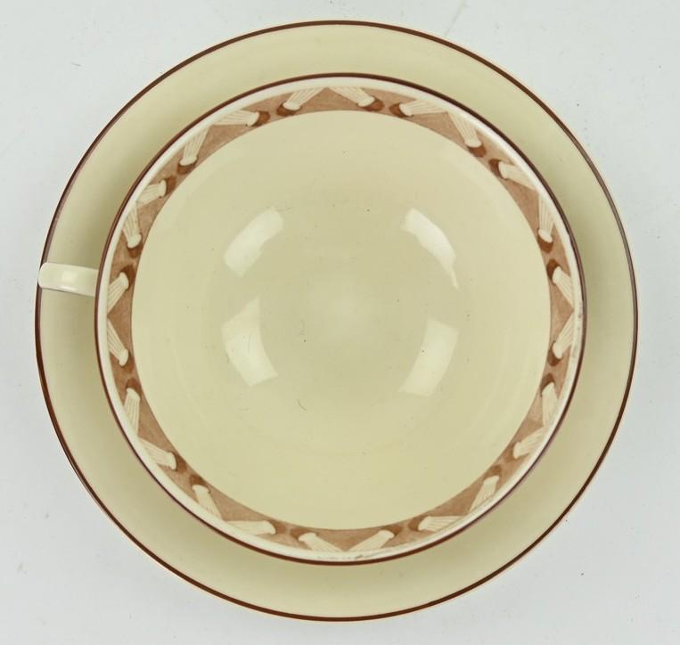 German LW Flak Porcelain Cup & Saucer Set 'Christmas 1943'