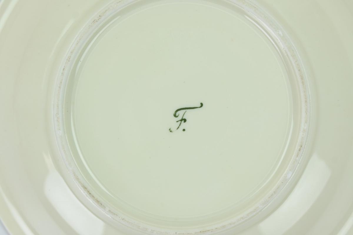 German LW Flak Porcelain Cup & Saucer Set 'Christmas 1943'