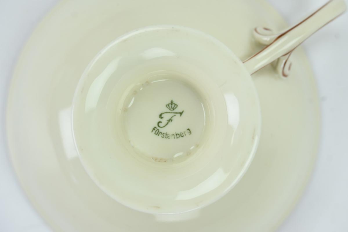 German LW Flak Porcelain Cup & Saucer Set 'Christmas 1943'