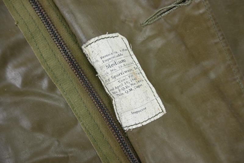 US WW2 M2 One Piece Impermeable Suit