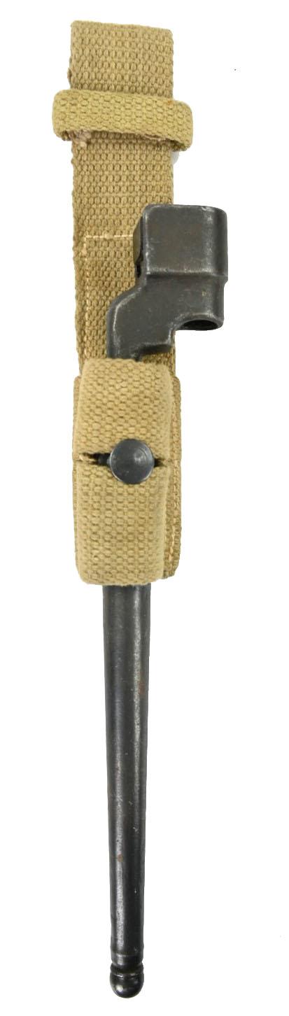 British WW2 Spike Bayonet with Frog