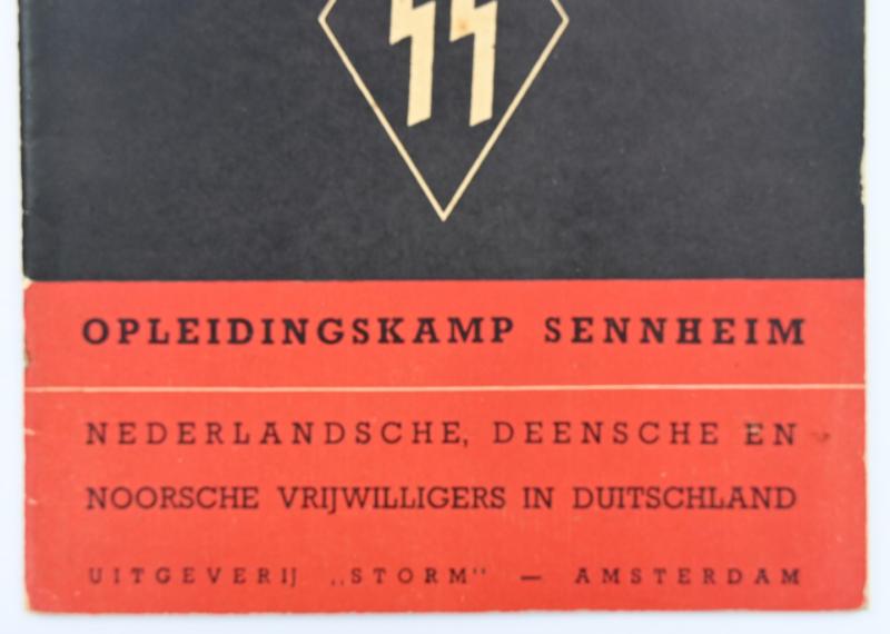 Dutch SS Recuitment booklet 'De Weg tot Germaansche Lotsverbondenheid Opleidingskamp Sennheim'