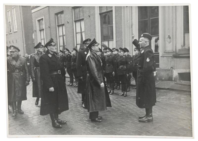 Dutch NSB Press Photo 'Christiansen'