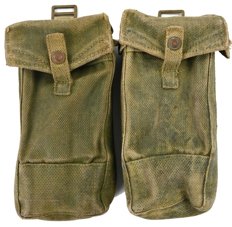 British WW2 Blanco Basic Pouch Set