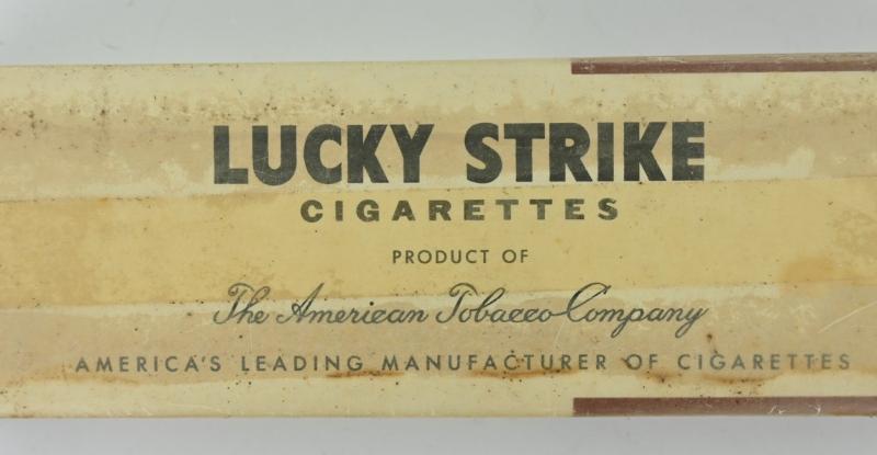US WW2 Carton of Lucky Strike Cigarets