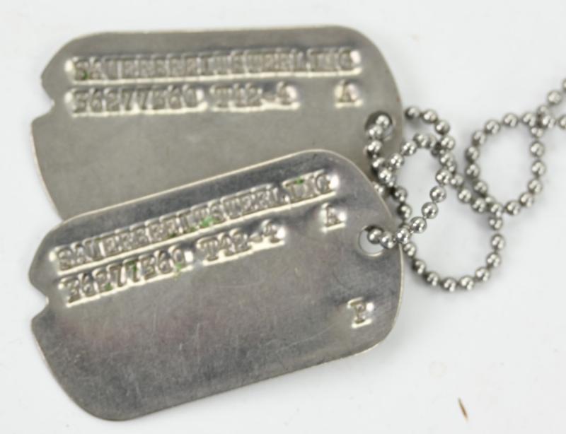 USAAF WW2 Dog-Tag Set 'Sterling Sauerbreit'