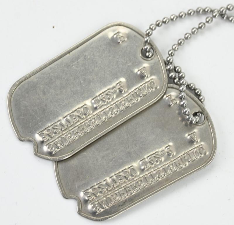 USAAF WW2 Dog-Tag Set 'Sterling Sauerbreit'