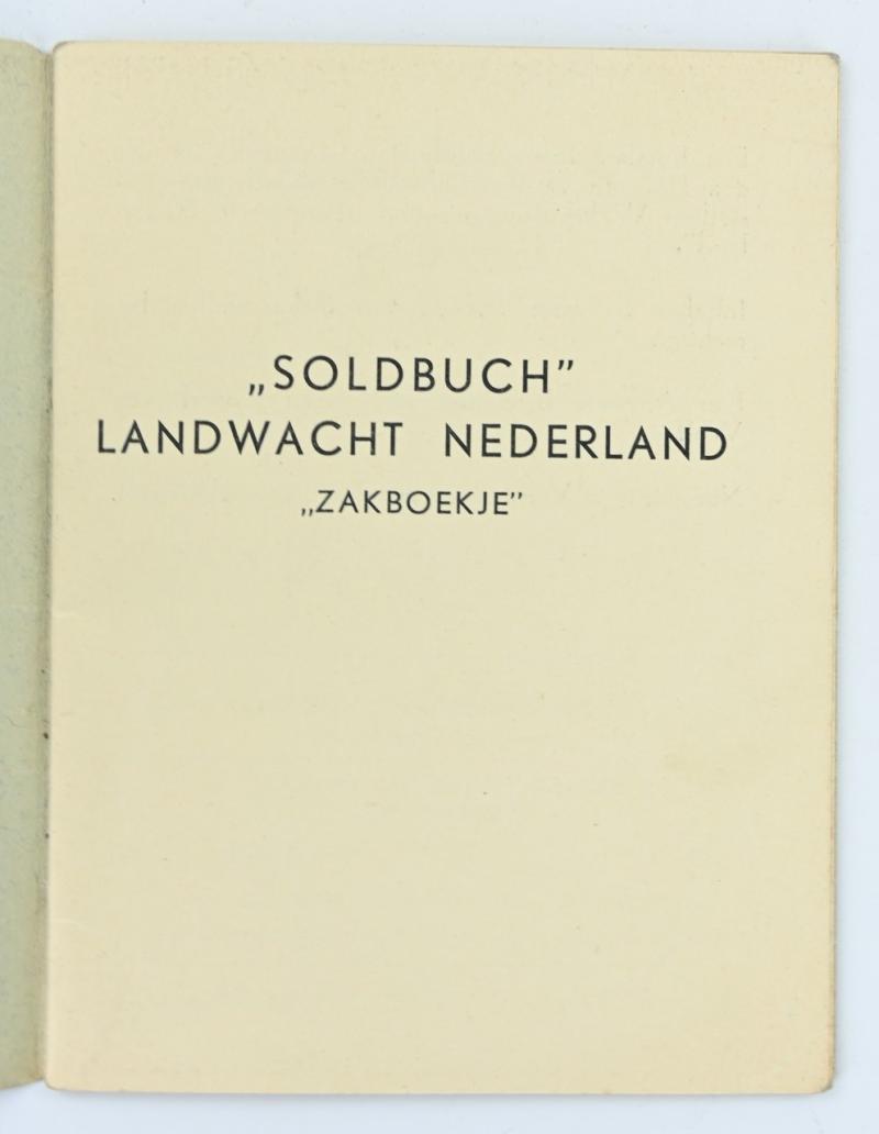 Dutch Soldbuch