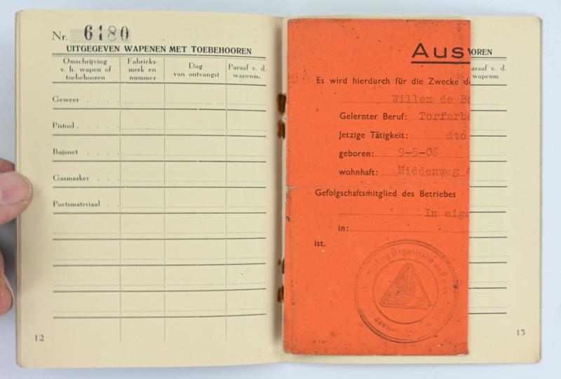 Dutch Soldbuch