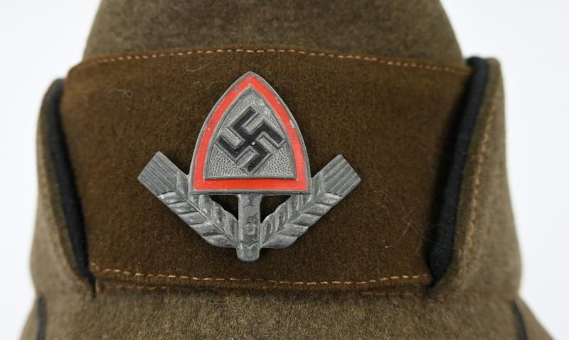 German RAD 'Coffee-bean' Cap Gau XVI