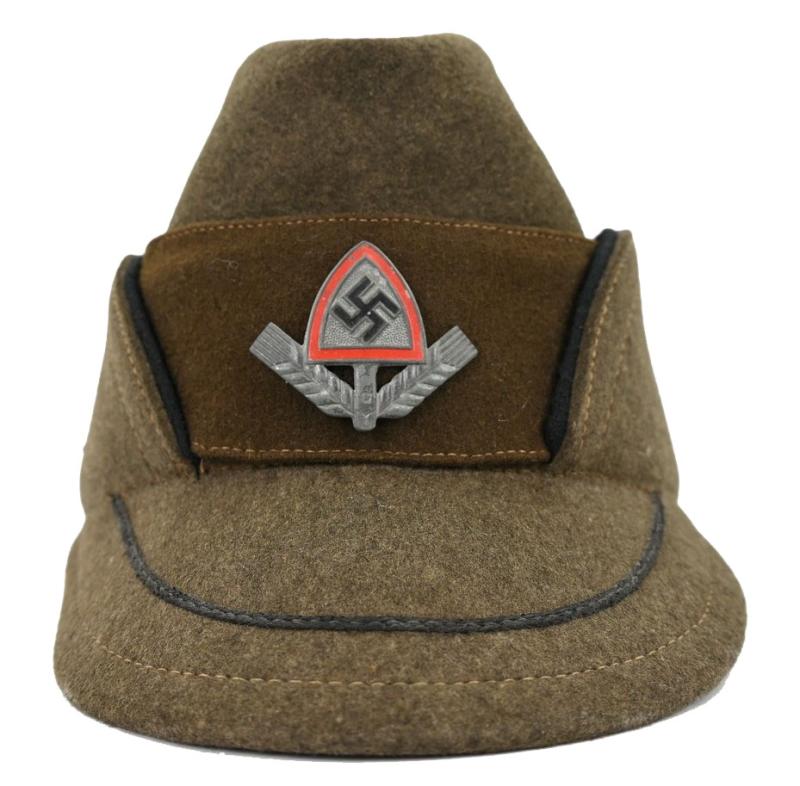 German RAD 'Coffee-bean' Cap Gau XVI