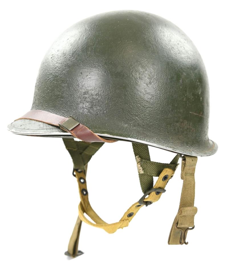 US WW2 82nd Airborne Division 504th Parachute Infantry Regiment Combat Helmet