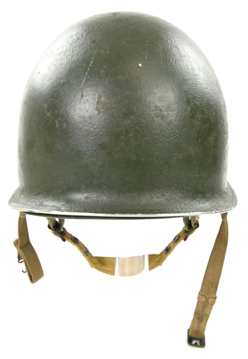 US WW2 82nd Airborne Division 504th Parachute Infantry Regiment Combat Helmet