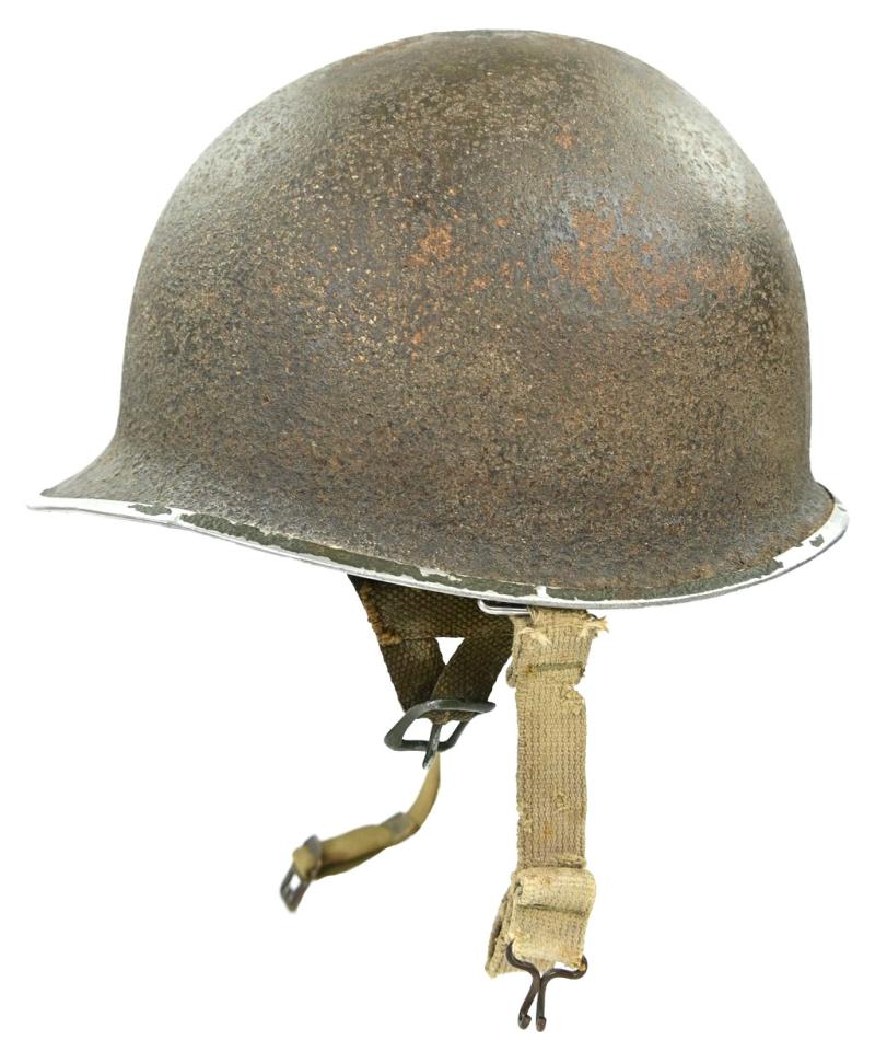 US WW2 Published 82nd Airborne Division 508th Parachute Infantry Regiment Combat Helmet