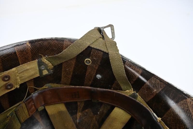 US WW2 Published 82nd Airborne Division 508th Parachute Infantry Regiment Combat Helmet