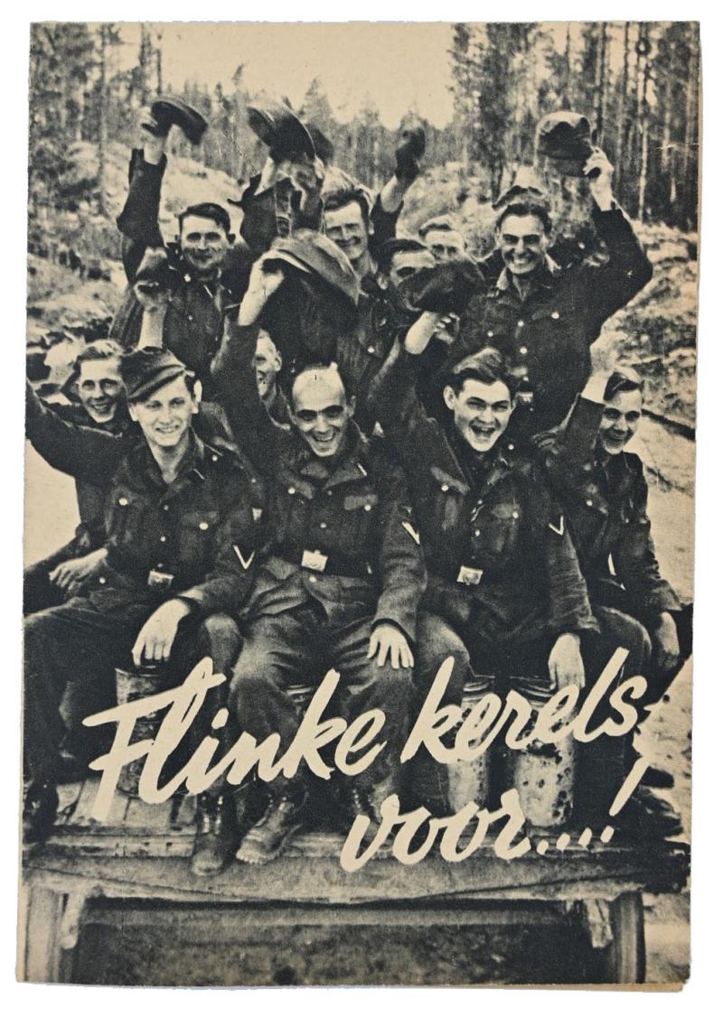 German Dutch Waffen-SS Recruitment Flyer