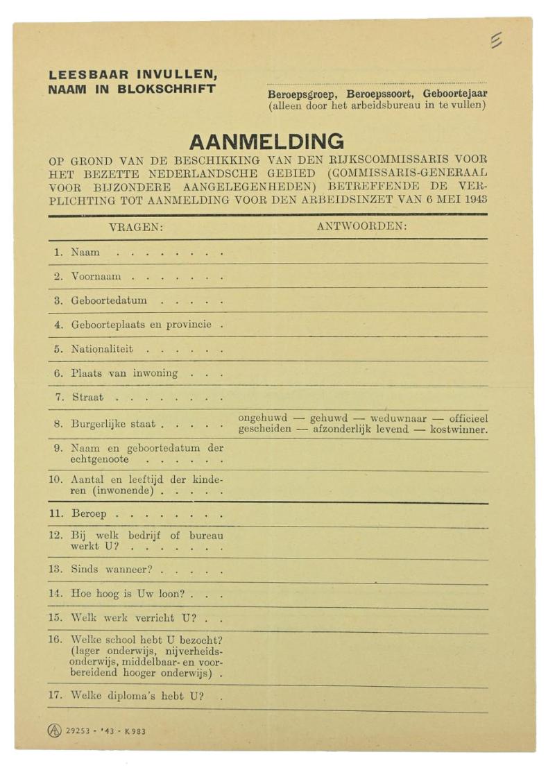 Dutch NAD Member Application Form