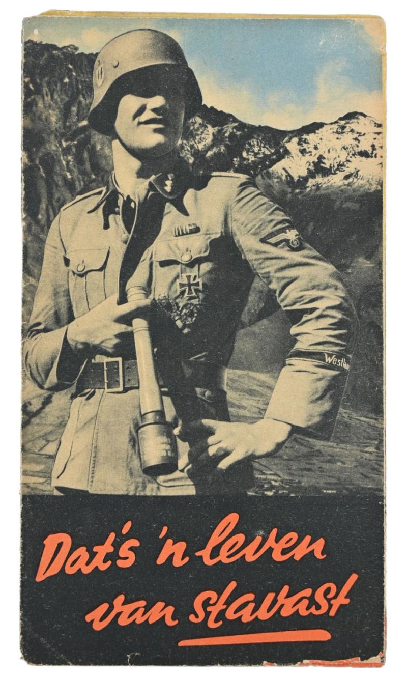 German Dutch Waffen-SS Recruitment Flyer