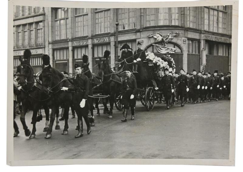 Dutch NSB Funeral Picture 'Hendrik Koot'