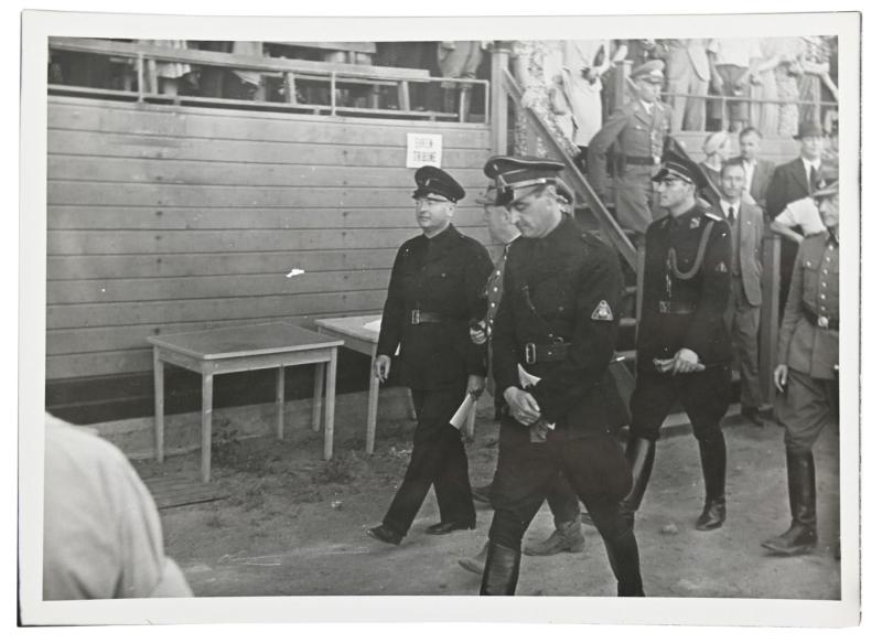 Dutch NSB Picture ' Anton Mussert & Cornelis van Geelkerken'