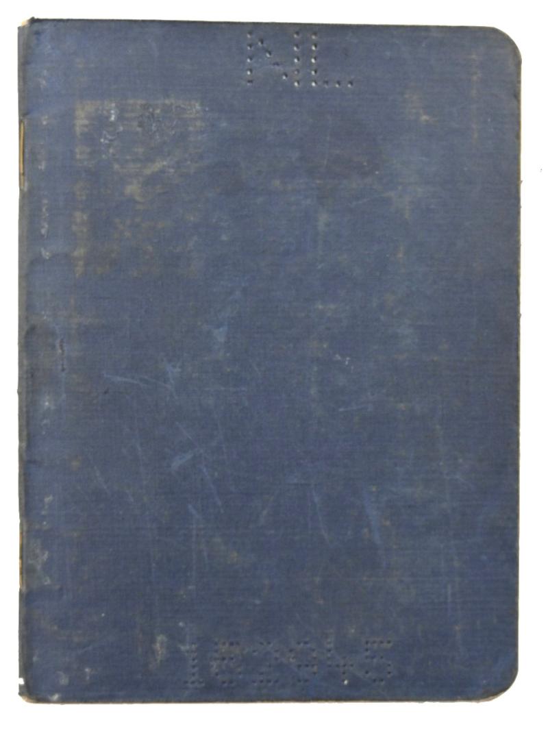 Dutch WW2 Pasport of Johannes Sanders, Labor Worker in Germany