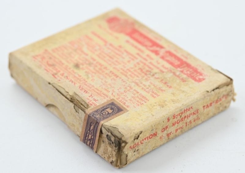 US WW2 Medical Morphine Tartrate Package