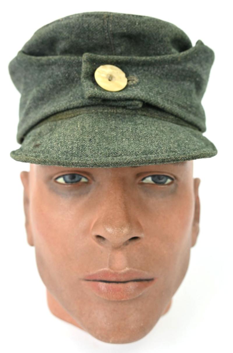 German WH/SS Single Button Fieldcap