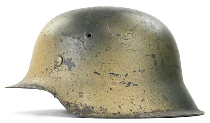 German LW M42 Camo Helmet 'Regiment Hermann Göring'