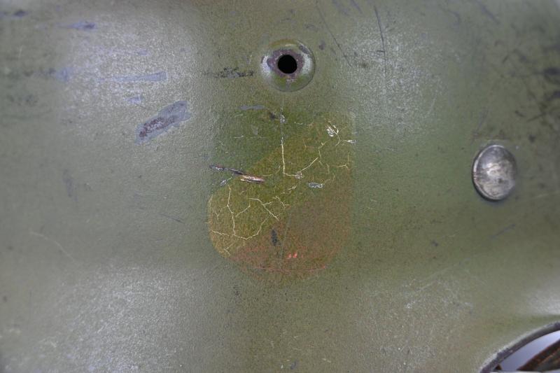 German LW M35 Ex DD Camo Combat Helmet