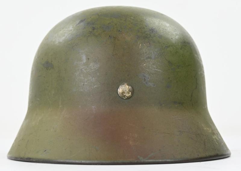 German LW M35 Ex DD Camo Combat Helmet