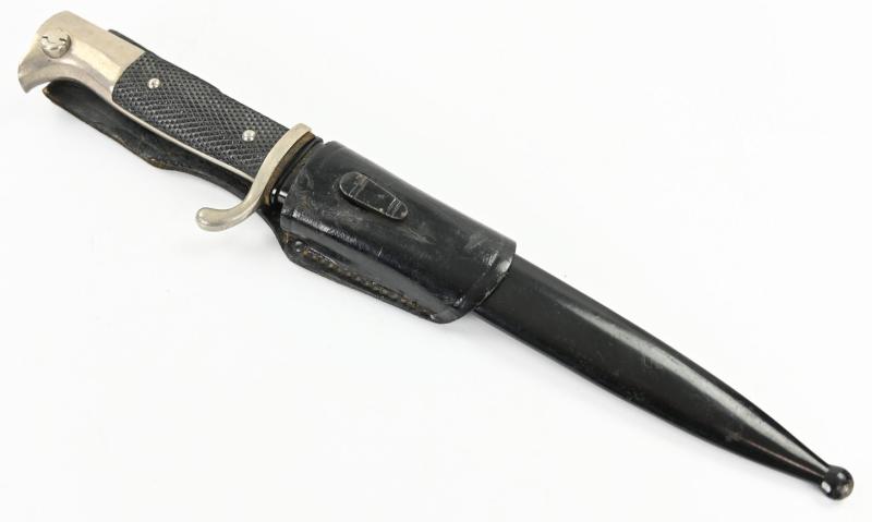 German WH Short K98 Parade Dress Bayonet with Frog