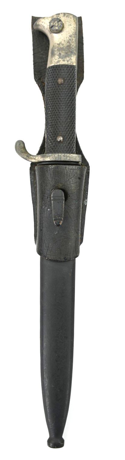 German WH Short K98 Parade Dress Bayonet with Frog