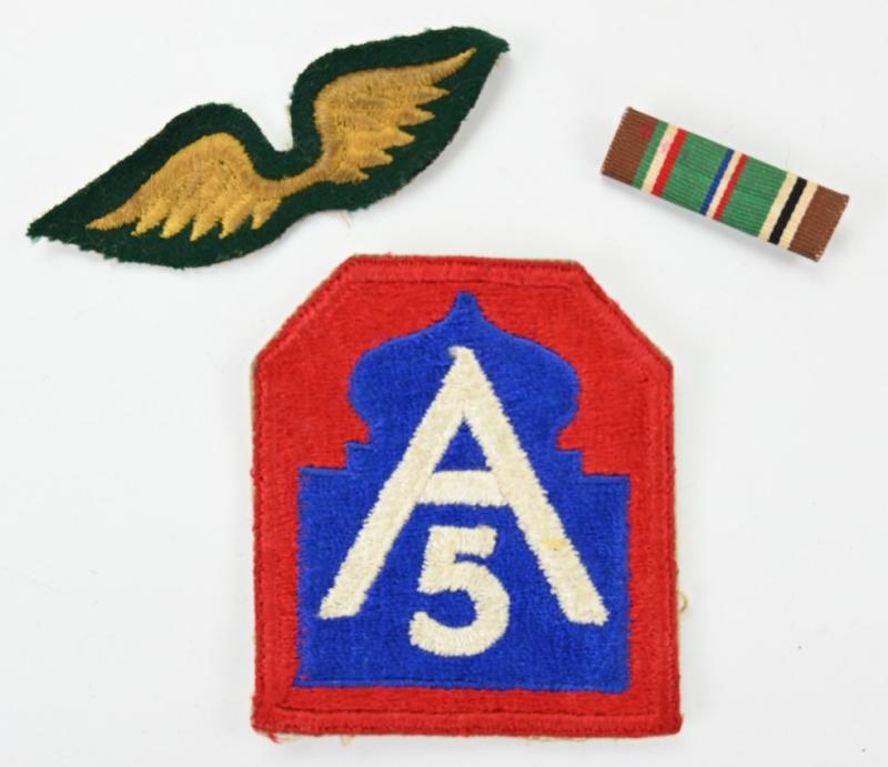 US WW2 5th Army Grouping 'Pvt B.J. Mutzenberger'