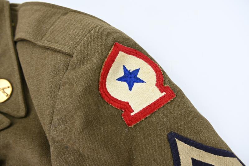 US WW2 5th Army Grouping 'Pvt B.J. Mutzenberger'