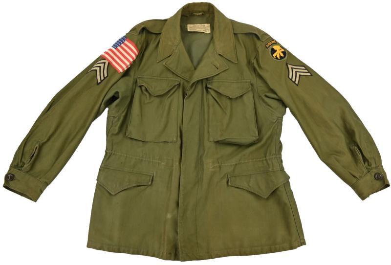 US WW2 M-1943 17th Airborne Division Combat Tunic
