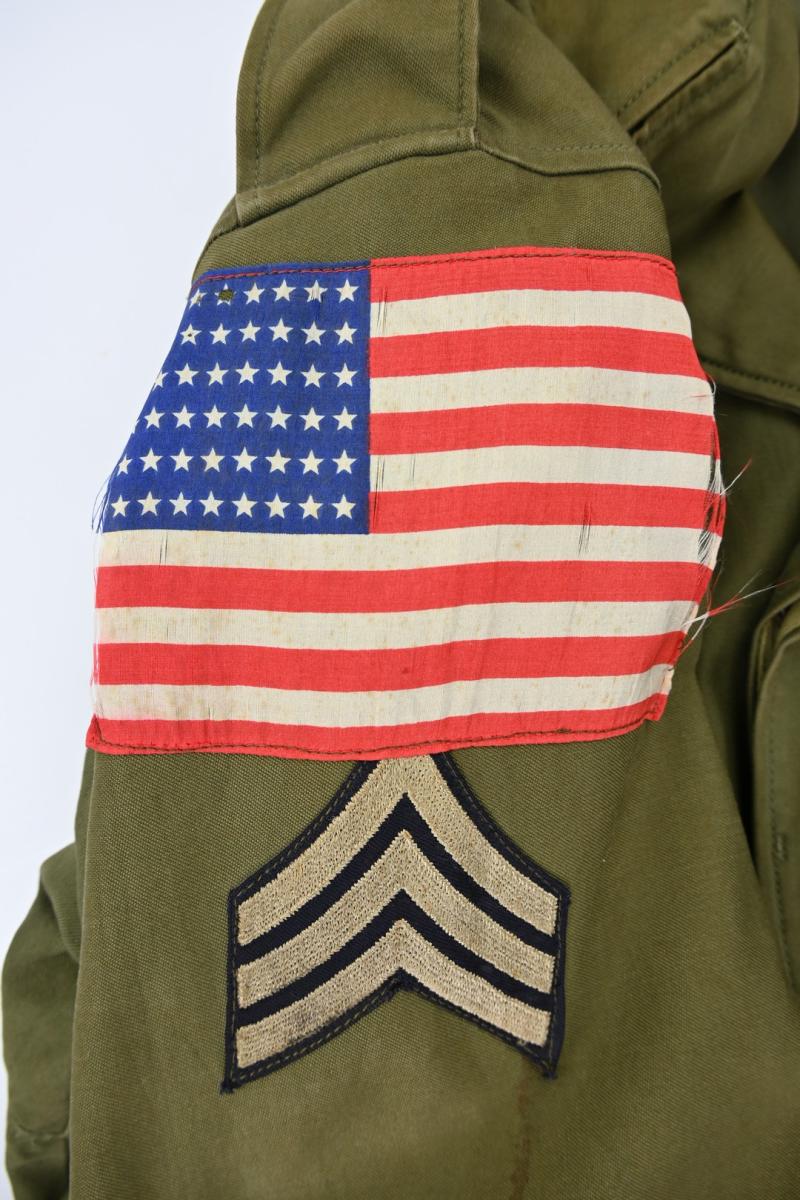 US WW2 M-1943 17th Airborne Division Combat Tunic