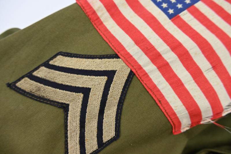 US WW2 M-1943 17th Airborne Division Combat Tunic