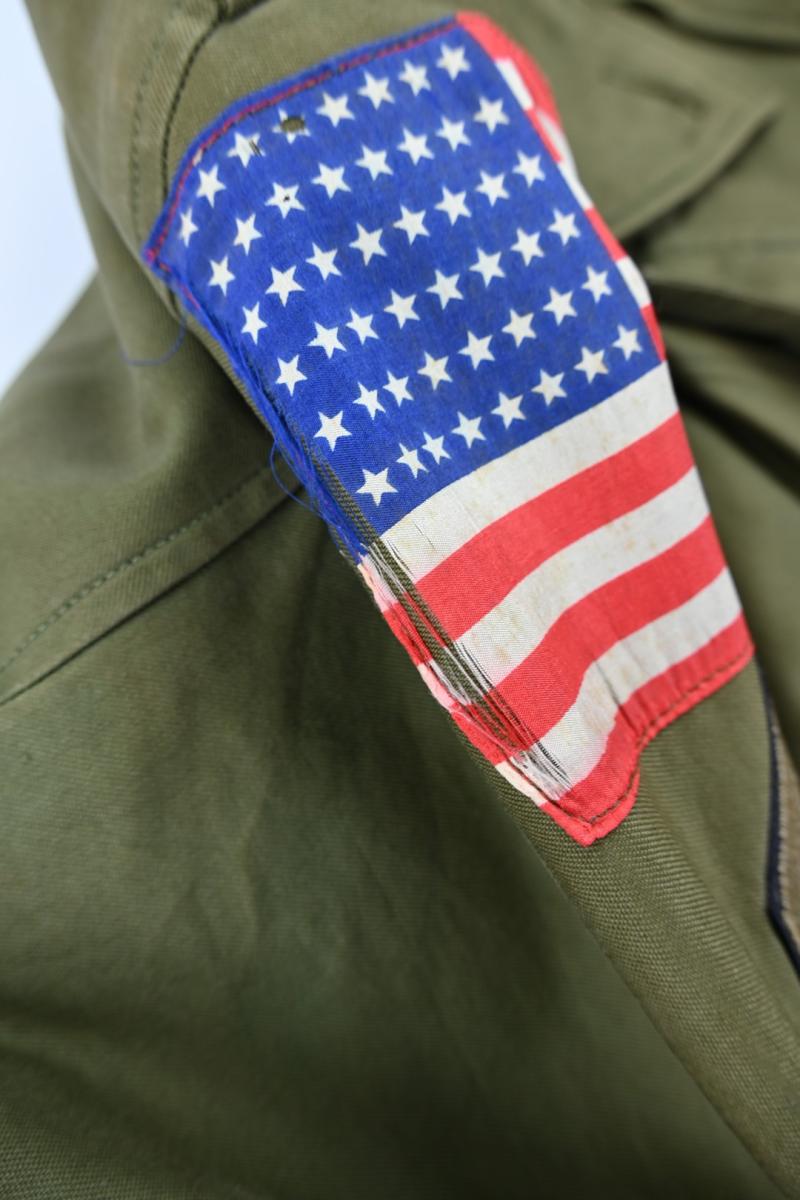 US WW2 M-1943 17th Airborne Division Combat Tunic
