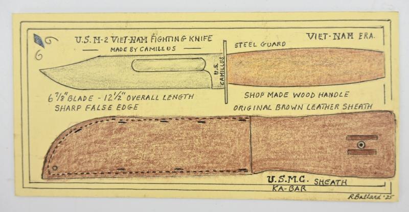 USMC Vietnam War Fighting Knife