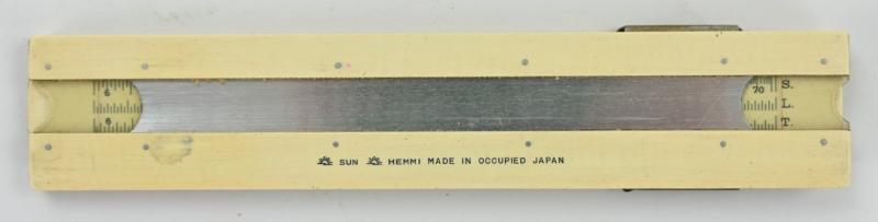 US Silde Ruler 'Earl L. Long' Manhattan Project