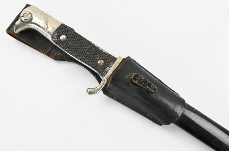 German WH Short K98 Parade Dress Bayonet with Frog