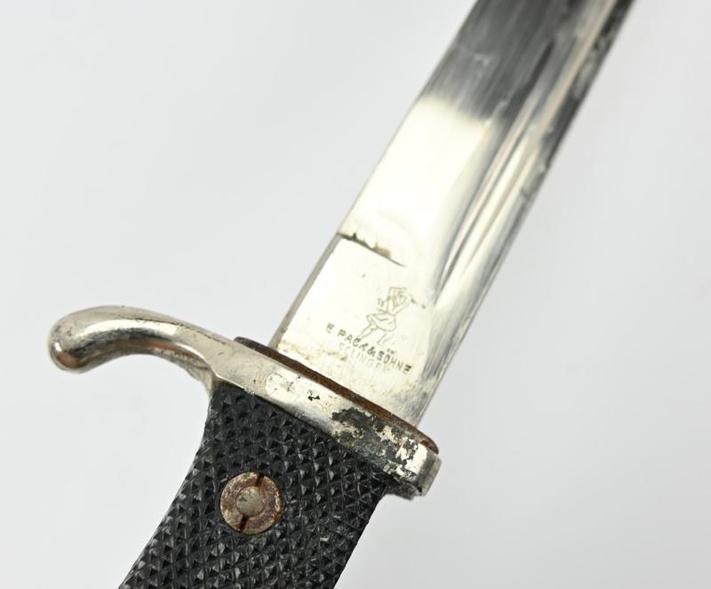 German WH Short K98 Parade Dress Bayonet with Frog