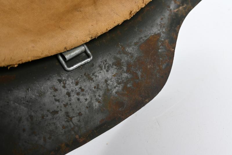 German WH M42 ND Combat Helmet Ex-Chickenwire