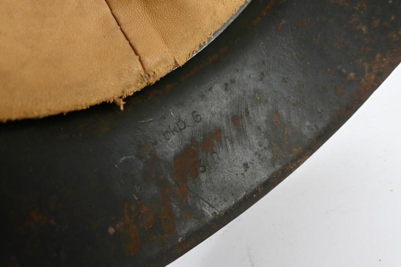 German WH M42 ND Combat Helmet Ex-Chickenwire