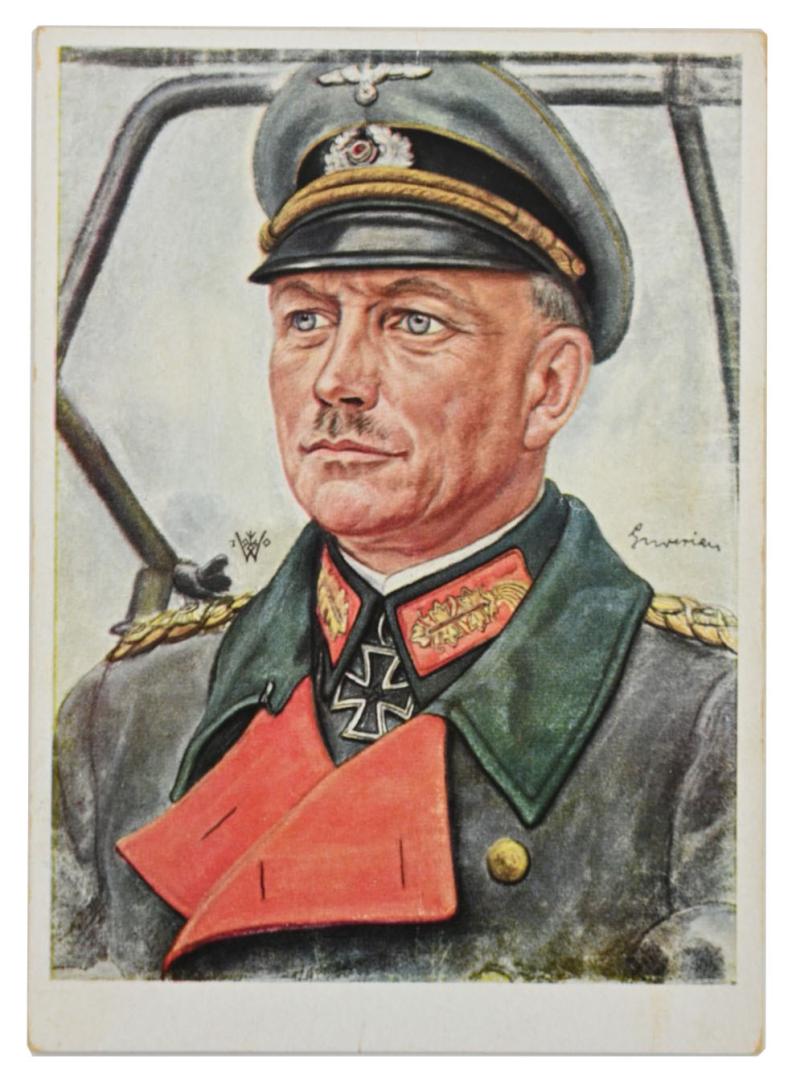 German WH Postcard 'Generaloberst Guderian'