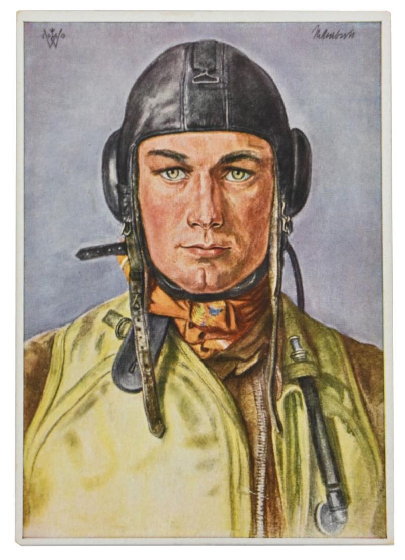 German LW Postcard 'Unsere Luftwaffe'