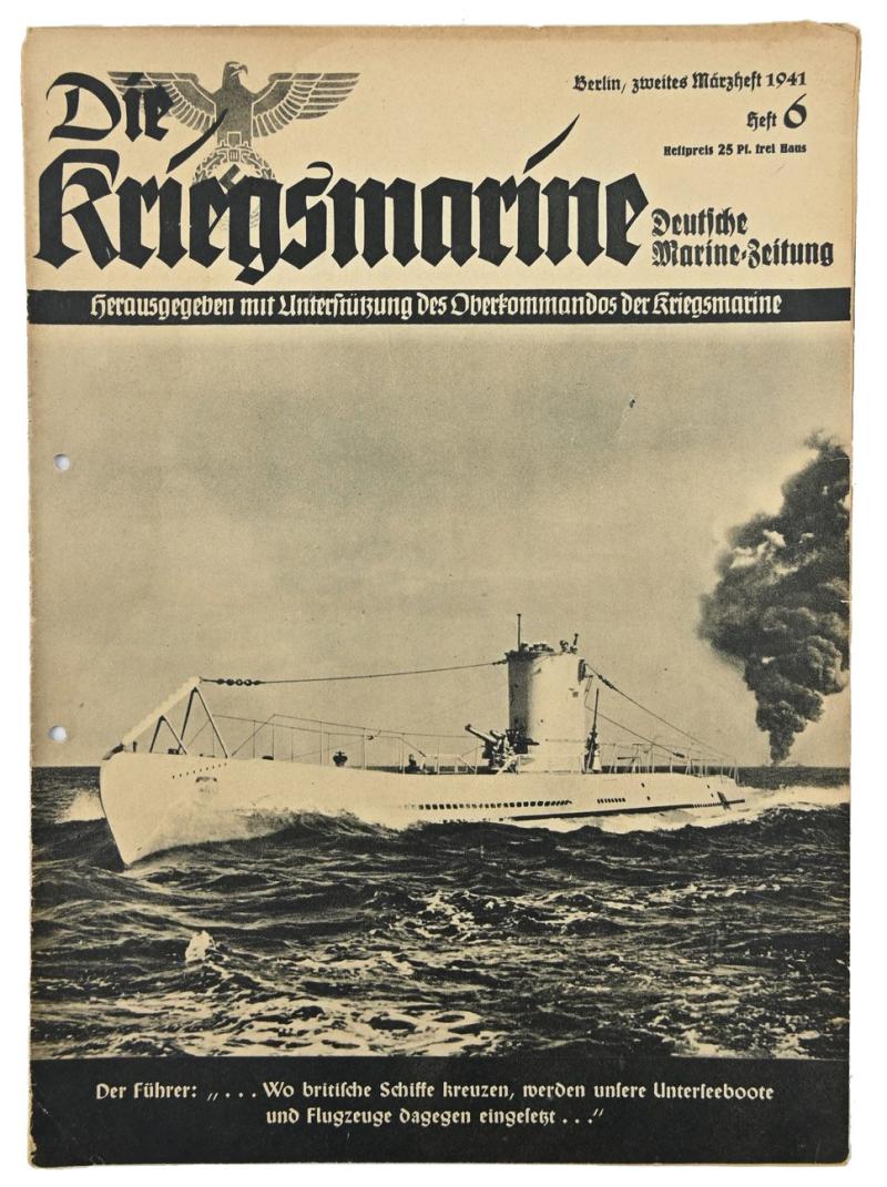 German KM Magazine March 1941