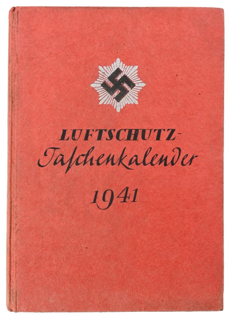 German Luftschutz Agenda 1941